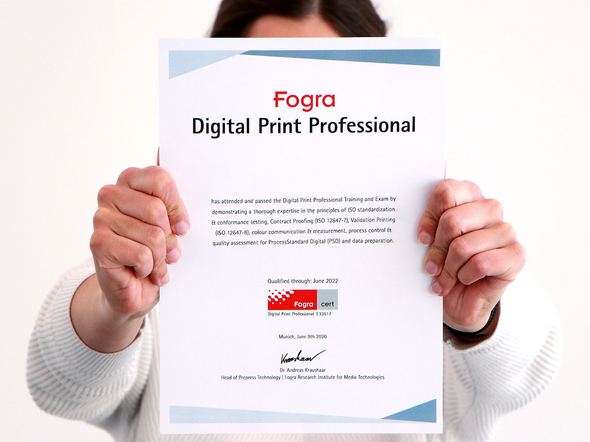 Digital Print Professional Zertifikat