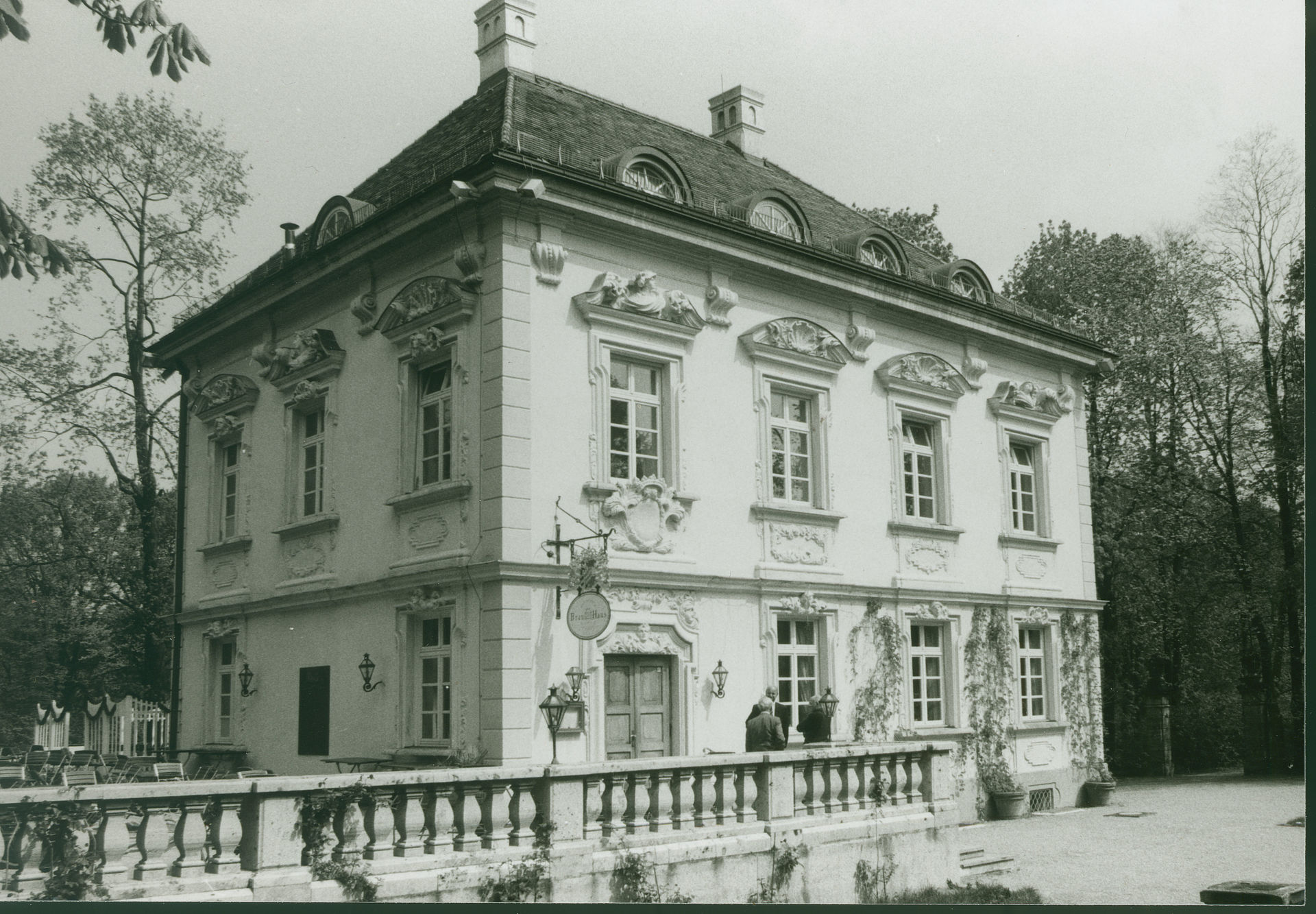 Bamberger Haus im Luitpoldpark Münchens